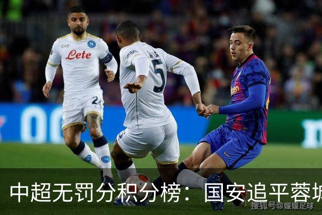 中超无罚分积分榜：国安追平蓉城！泰山落后2分+能争冠 英博升第4